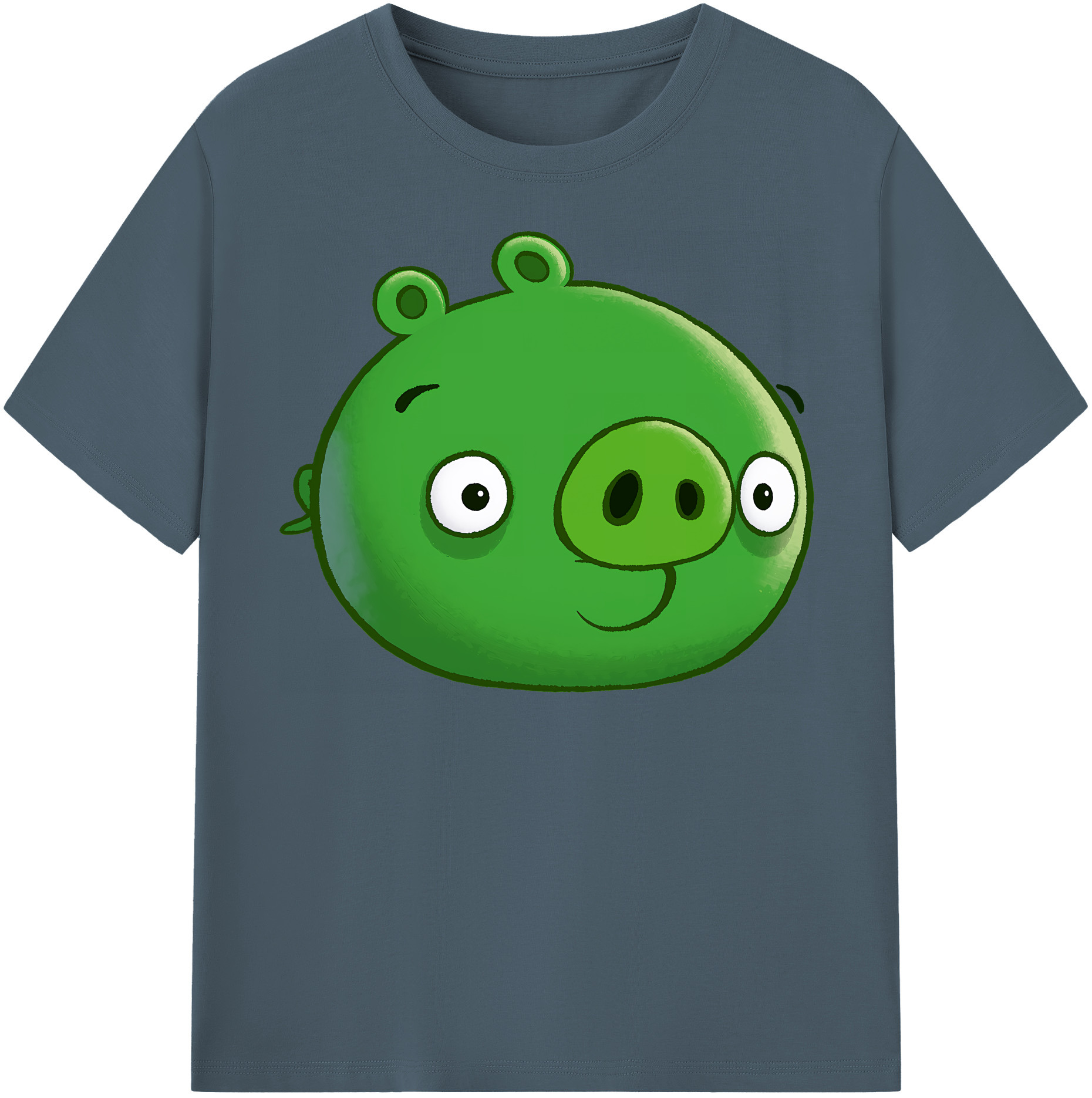 （画像用） Angry Birds アングリーバード 綿100％半袖Tシャツ（フロントプリント）
